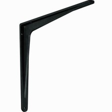 Regalträger Schwerlast Wandkonsole schwarz Schwerlastkonsole starr Regal Winkel