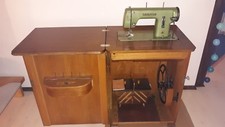 DDR - Original Saalfeld Schrank Nähmaschine - guter Zustand