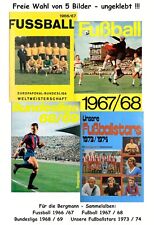 Bergmann: 1966/67 - 1967/68 - 1968/69 - 1973/74 - ungeklebt! Viele Zugänge!