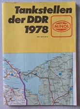Tankstellen Karte VEB MINOL