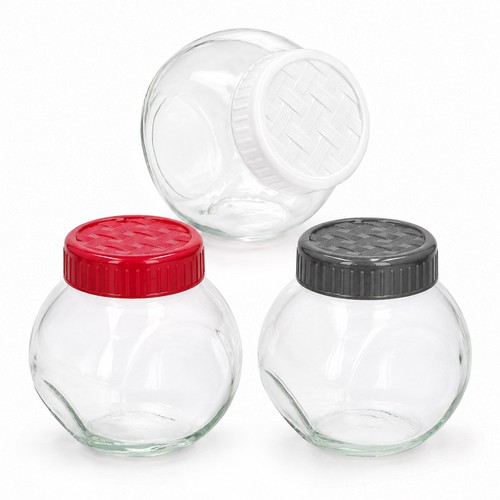 3er set vorratsglas - 3er,