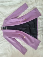 Zara Blazer Mantel/Jacke in Flieder/Lila Gr. XS