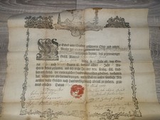 Gesellenbrief 1805