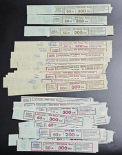 Über  100 Banderolen Rollenmarken Burgen und Schlösser aus ex 913-999