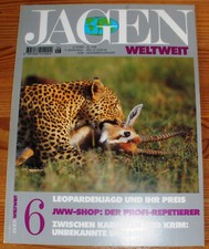Jagdbuch / -zeitschrift: Jagen Weltweit 6 / 1996; Leopardenjagd Profi-Repetierer