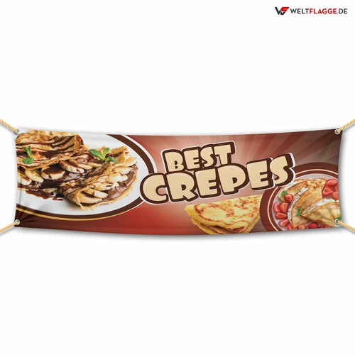 Best crepes banner - best,
