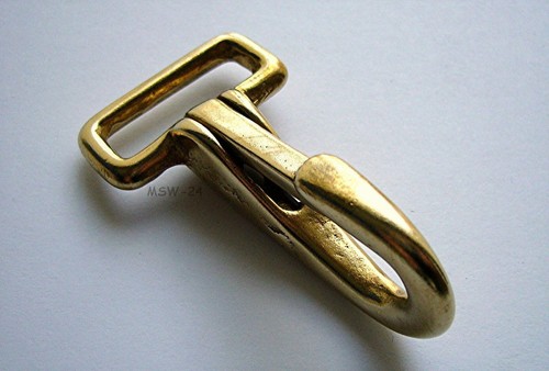 Feder karabiner massiv - 1,