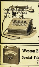 1909 historische reklame für - 1909,