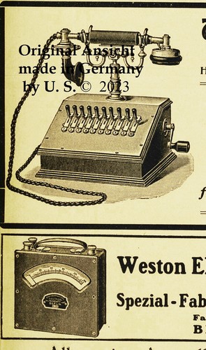 1909 historische reklame für - 1909,