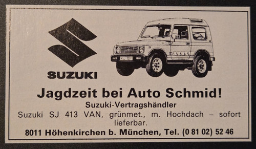 Suzuki 413 van - 413,