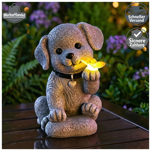 Solar hund gartendeko - solar,