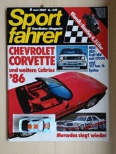 SPORTFAHRER 6/1986 Rallye/DTM