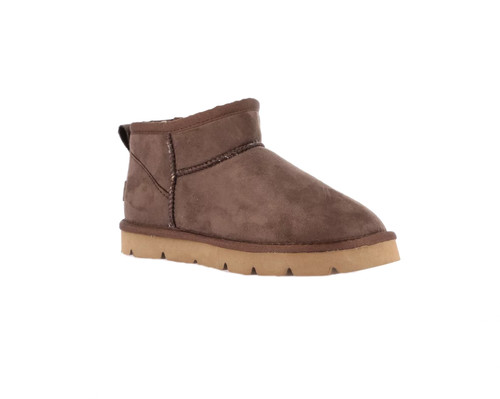 Damen wildleder stiefelette - wildleder,