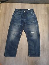 G-Star Damen Jeans C-STAQ 3D BOYFRIEND CROP WMN W28/ L30 blau gstar * Top