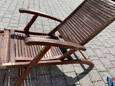 Liegestuhl Sonnenliege Teak 