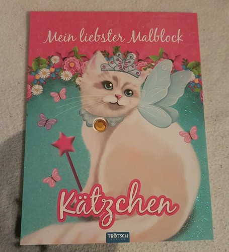 Malblock kätzchen mit - malblock,