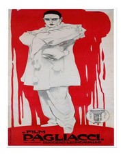 Vintage Pagliacci Wandkunst