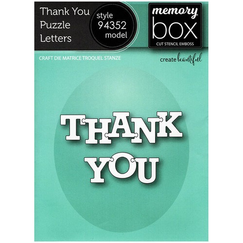 Memory box stanzformen set - box,