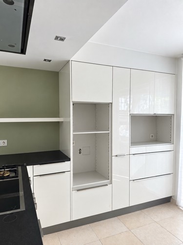 Moderne einbauküche weiß - moderne,