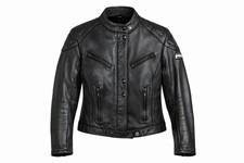 POLO Damen Motorrad Lederjacke