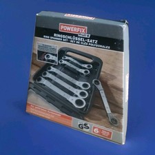 Ringschlüssel Ratsche Doppel Ringschlüsselsatz 6 teilig Ratsche Funktion 