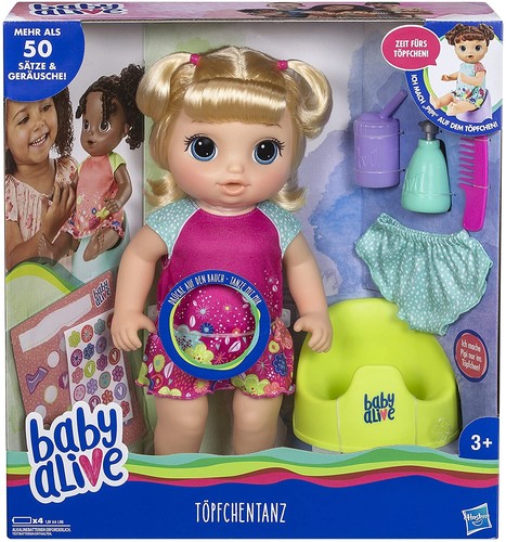 Hasbro baby alive - alive, babypuppe