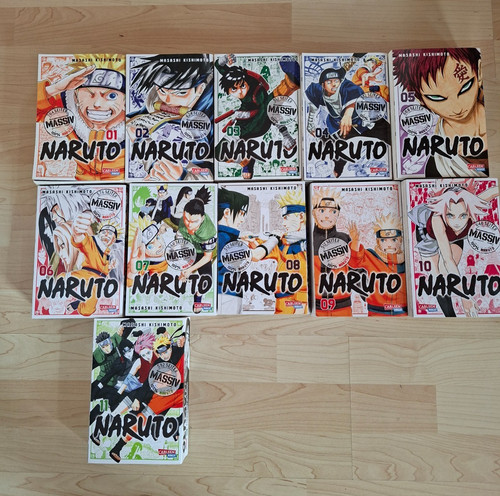 Manga naruto massiv band - band, 1-11