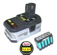 Zellentausch für Original Ryobi ONE Akku  18 V Li  mit 5.0 Ah Samsung  Zellen