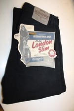 Edwin Jeans LONDON SLIM NEU 25x32 black schwarz Japan 