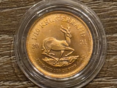 Krügerrand oz goldmünze - krügerrand, 1/10