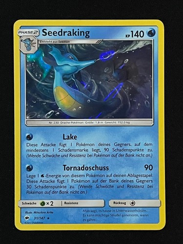 Seedraking bus holo rare - seedraking,