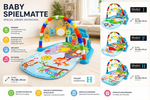 Baby fitness spieldecke mit - baby,