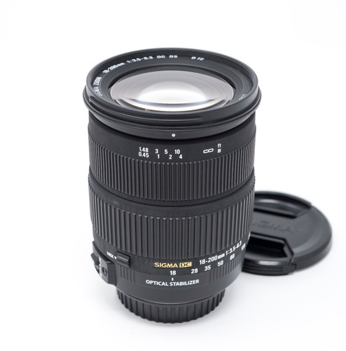 Sigma 200mm 6 3 dc - f/3.5-6.3, os