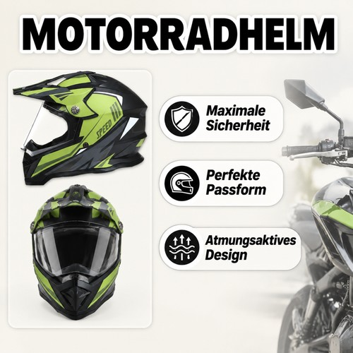 Grün speed dot rollerhelm - grün,
