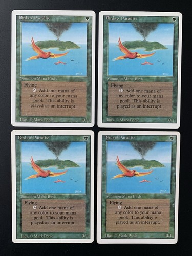 Mtg birds paradise - 4x, of