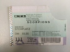 Scorpions Konzert Karte