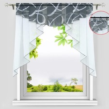 Scheibengardine Kleinfenster Modern Bistrogardinen Gardinen Voile Fenstervorhang