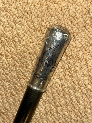 Antiker arabischer gehstock - arabischer,
