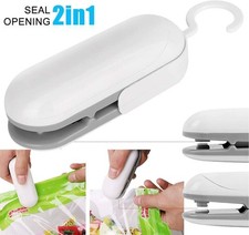 Tragbare Mini Bag Sealer Heißsiegelmaschine Plastic Impulse Sealer Verpackung