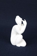 Skulptur Weiblich Modigliani Figur Sitzend Weiblich Frau Abstrakt Parastone Akt