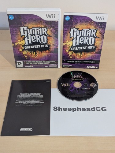 Guitar hero greatest - hero, wii