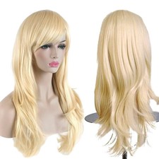 Hellblonde cosplay perücke - hellblonde,