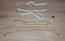 5 Stück Ritto Kabel weiß Telefon Hörer 4630/02 Ersatzkabel für Wohntelefon geb