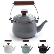 BAREBONES Emaille Teekanne