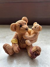 Goebel Figur Teddybär mit Bärbaby