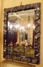 Rahmen Schmiedeeisen für Spiegel Fotos mit oder ohne LED . Maßgeschneider . 850