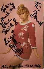 Dolly Dollar signiert Musik Autogramm Karte Unterschrift Signatur Signed