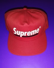 Supreme Underline 5 Panel Red
