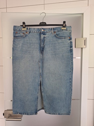 Mng jeans rock hellblau - rock, mit
