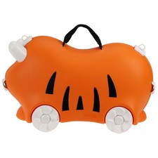 Rollkoffer Kinderkoffer auf Rädern Reisetrolley orange Trolley Kindergepäck